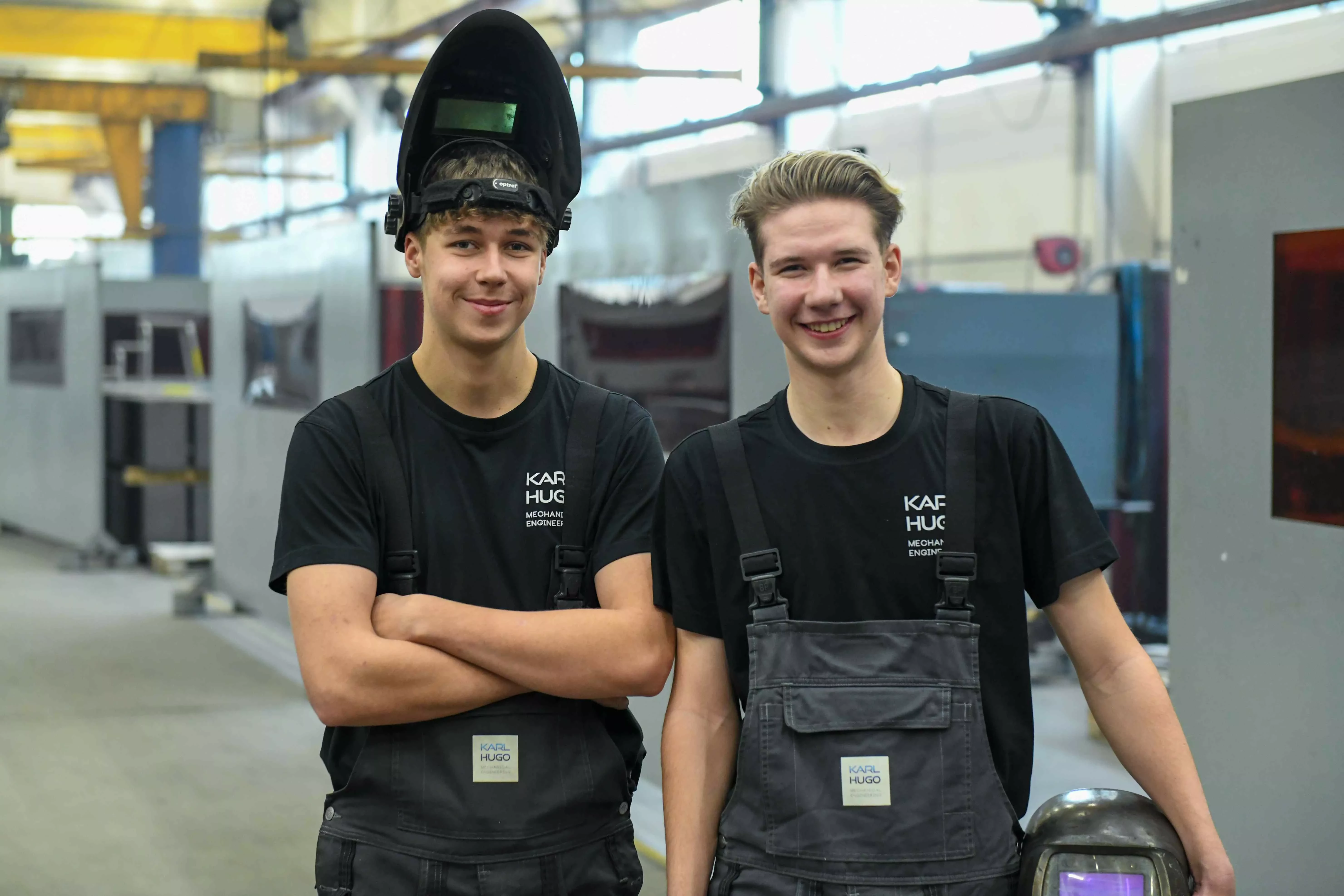 Bienvenue à Maxim et Yann chez KARL HUGO